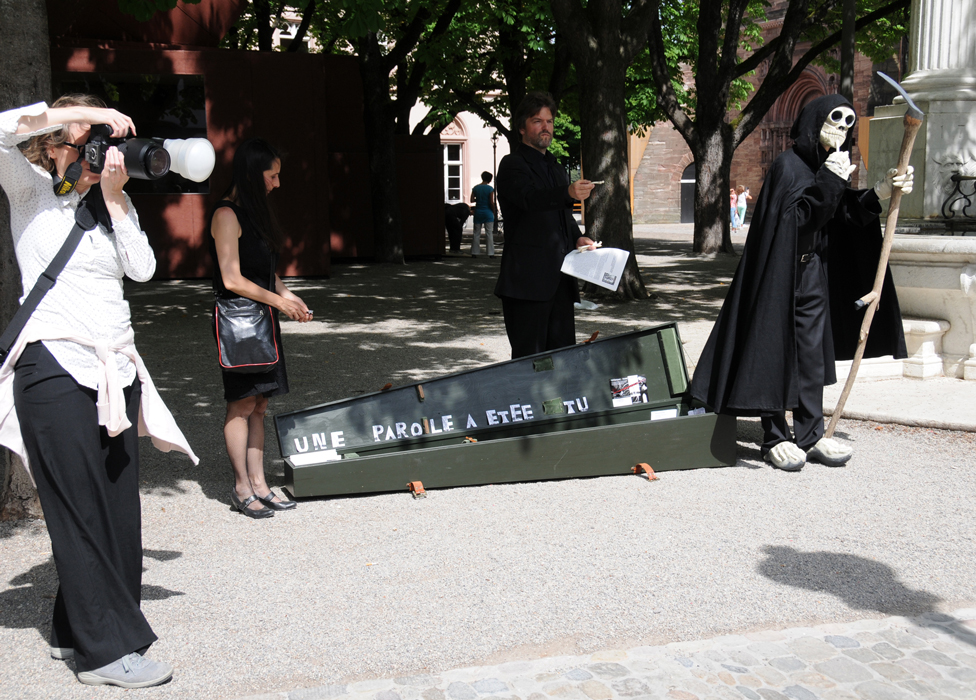 ensemble arcimboldo, Abril Padilla, Thilo Hirsch, Eberhard Maldfeld, Totentanz-Transformationen, resonance-box, >reinh�ren Basel, Pro M�nsterplatz