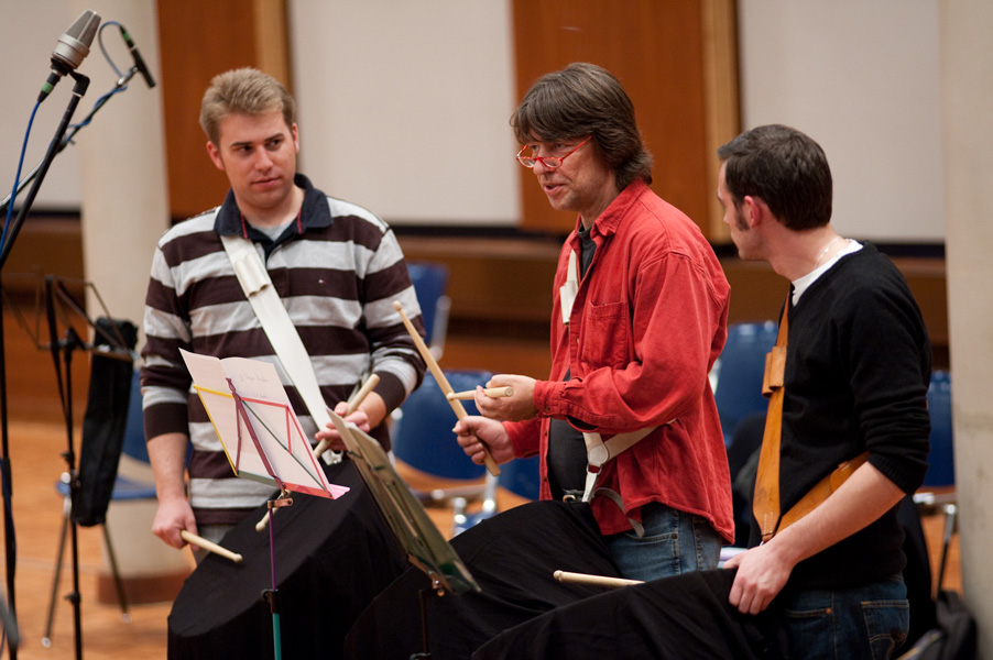 Tambours, drums - Dominic Labhardt, Danny Wehrm�ller, Patric Imhof